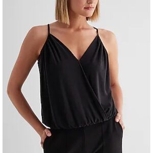 NWT Express Skimming V-neck Surplice Cami